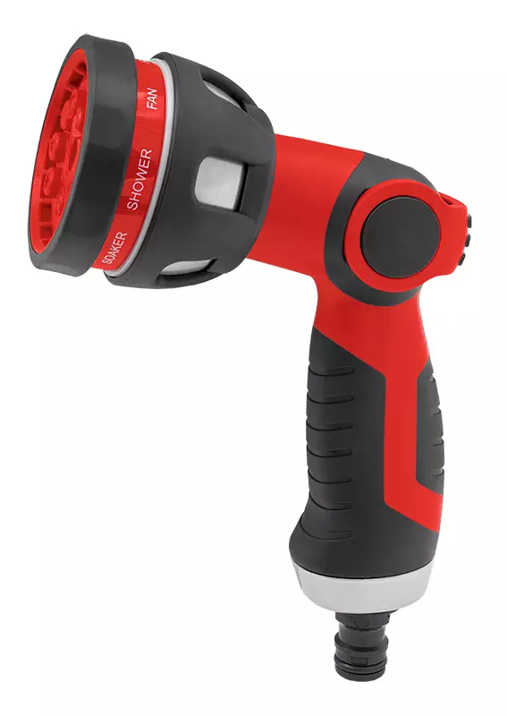 Puutarhapistooli 8-toiminen ergo - Vesiletkujen liittimet - LX15554 - 1