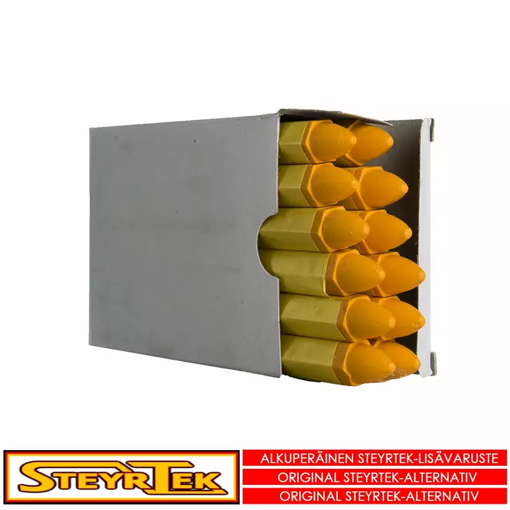 Rengasliitu keltainen 12 kpl - Muut rengastarvikkeet - 499-69714 - 1