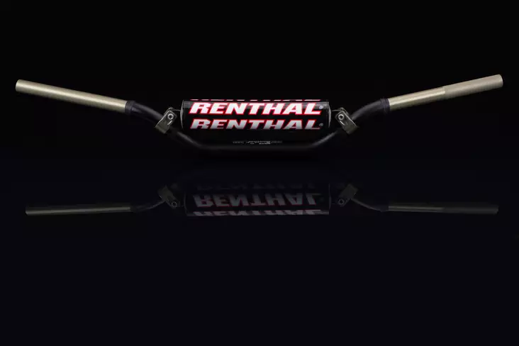 Renthal Twinwall 921 YZ+KTM Low Musta - Moottoripyörän ohjaustangot - D446164 - 1