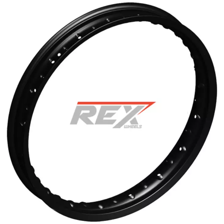 REX WHEELS Rim Rear 19-2,15 YZ+F CR+F KTM HVA GG BETA Black - Moottoripyörän vanteet - D508024 - 1