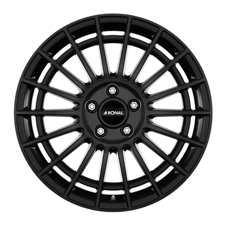 Ronal R73 JET BLACK MATT alumiinivanne 7.5x18 - 18-tuumaiset alumiinivanteet - 499-182644 - 1