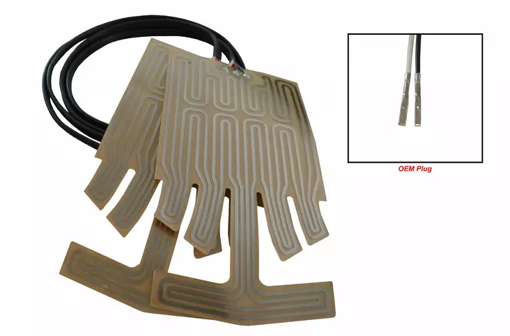 RSI Kädensijanlämmittimet Pitkä Ski-Doo Gen 4/5 2017- - Moottorikelkan kahvanlämmittimet - D482774 - 1