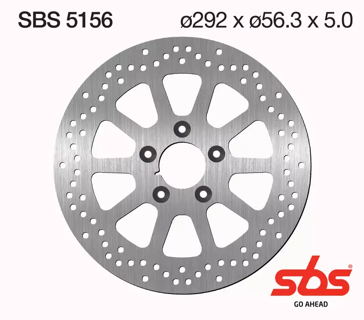 Sbs Jarrulevy Standard - Moottoripyörän jarrulevyt - D241774 - 1