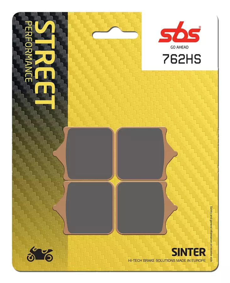 Sbs Jarrupalat Sintered - Moottoripyörän jarrupalat - D21194 - 1