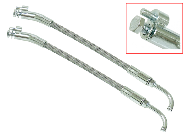 Sno-X Liukukiskon jäähdyttäjä, Vaijerimalli (pari) - Moottorikelkan liukukiskon jäähdyttäjät - D255924 - 1