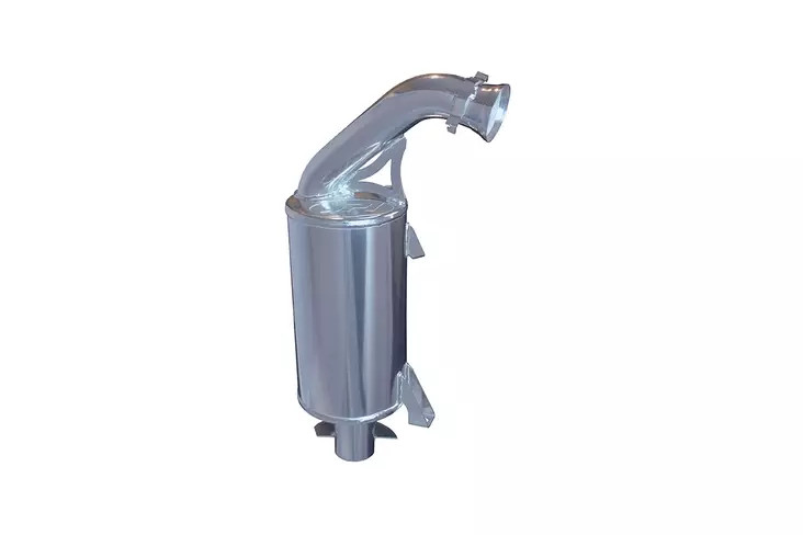 SPI Lightweight äänenvaimennin Ceramic Ski-Doo/Lynx Gen 4 600 EFI 2021- - Moottorikelkan äänenvaimentajat - D366694 - 1