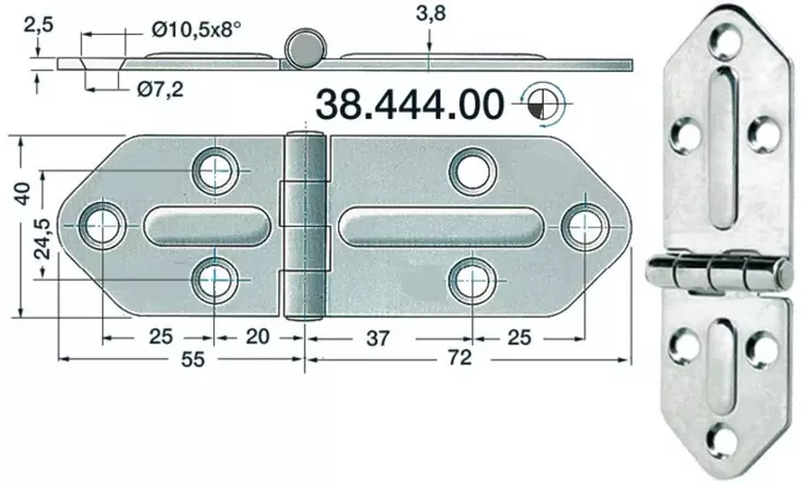 SS Sarana - Veneen saranat - D124714 - 1