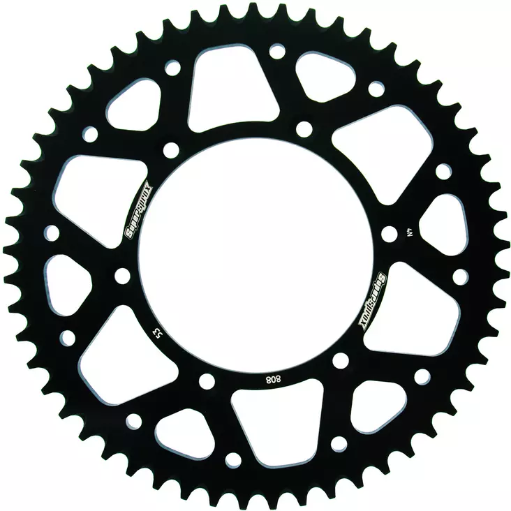 Supersprox Alu Takaratas SU RM125/250/450 Musta 50 - Moottoripyörän takarattaat - D210204 - 1