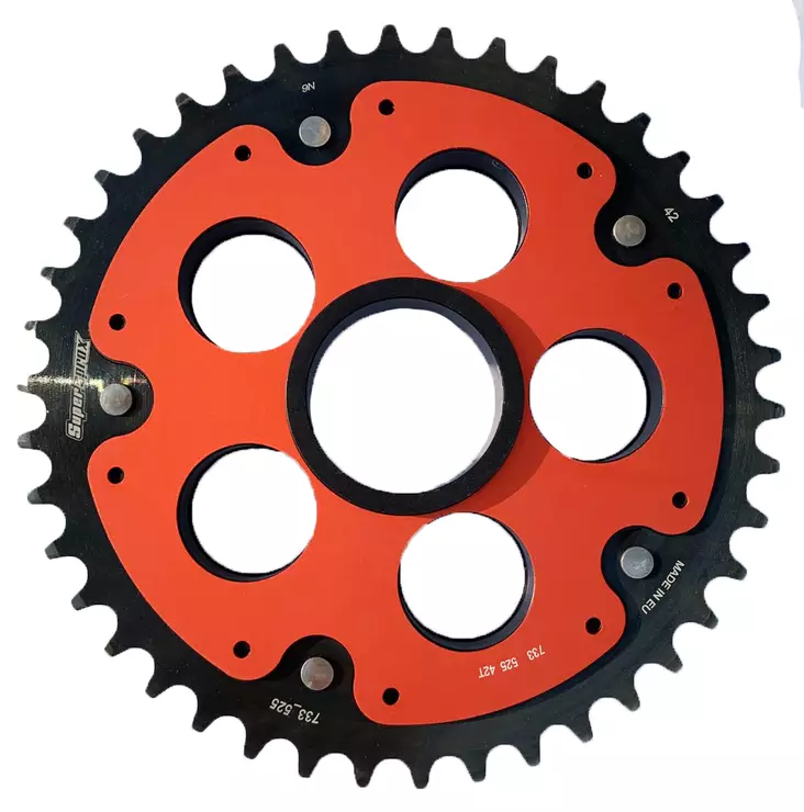 Supersprox Edge Teräs Takaratas 733_525:41 Punainen - Moottoripyörän takarattaat - D305334 - 1