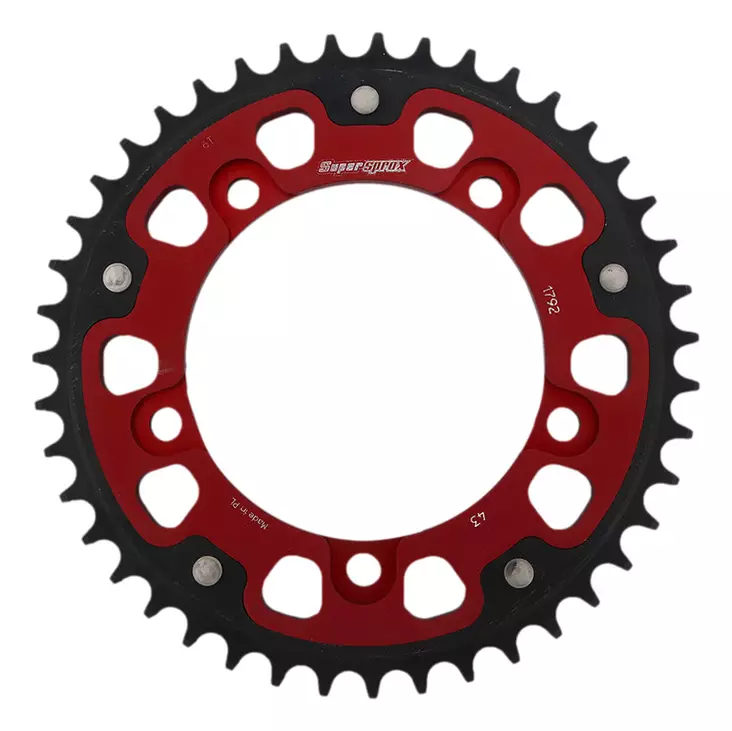 Supersprox Stealth Takaratas Punainen - Moottoripyörän takarattaat - D293504 - 1