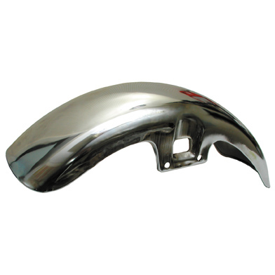 Tec-X Etulokasuoja, Kromi, Suzuki PV50 - Mopon ja skootterin lokasuojat - D4074 - 1