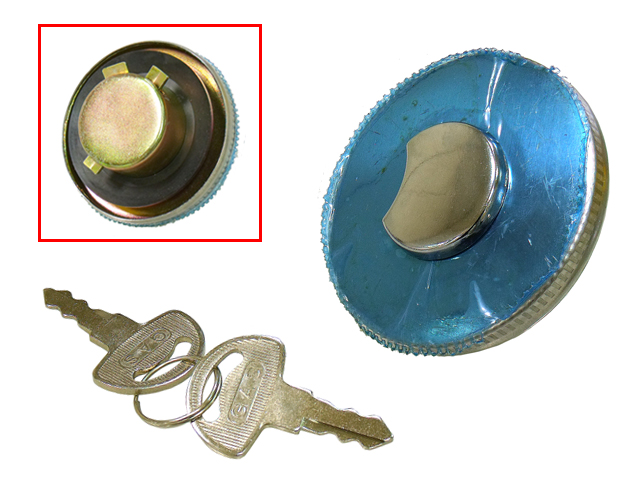 Tec-X Tankinkorkki, Lukittava, Suzuki PV50 - Mopon tankinkorkit ja öljykorkit - D3654 - 1