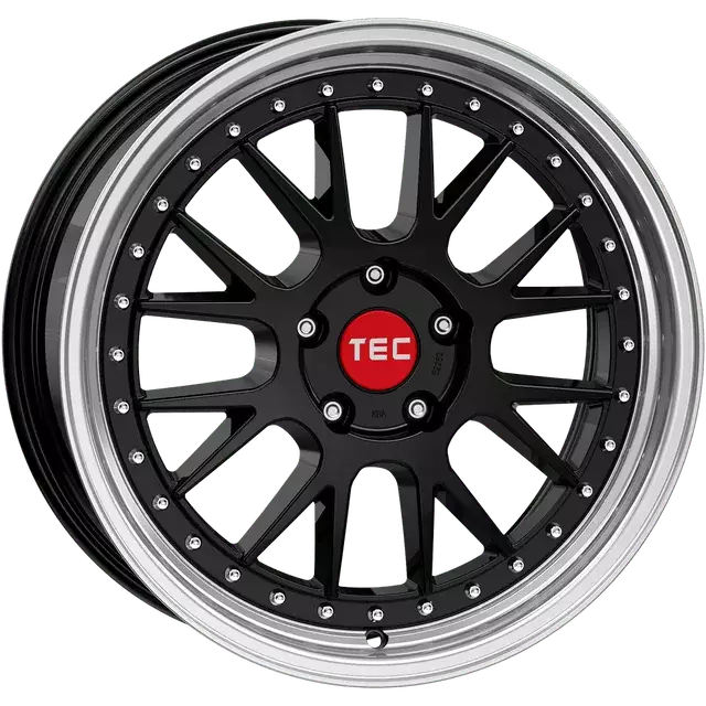 TEC Speedwheels GTE Black polished lip CB: 72.5 alumiinivanne 8.5x20 - 20-tuumaiset alumiinivanteet - 499-92184 - 1
