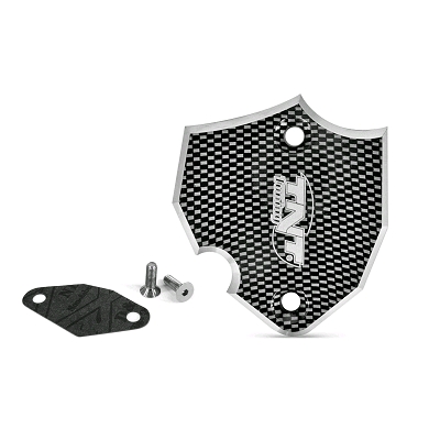 TNT Öljypumpun kansi, Carbon-kuvio, AM6 - Mopon moottorikopat ja kannet - D202674 - 1