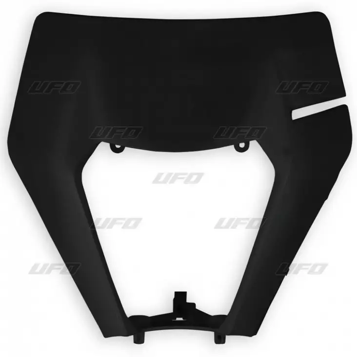 UFO Plastic for headlight KTM EXC-F 250-450 17-19 Black 001 - Offroad valomaskit ja tarvikkeet - D270264 - 1