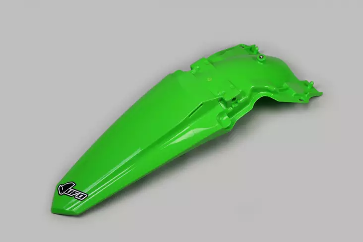 UFO Rear fender KX250F 21-24 KX450F 19-23 Green 026 - Offroad lokasuojat ja jatkeet - D275724 - 1