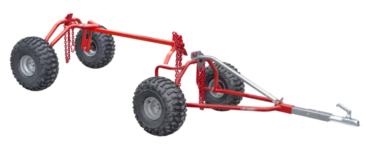 Ultratec Juontokärry + takakärry (sisältää 3kpl juontoketjuja) - Mönkijän tukkikärryt - D328534 - 1