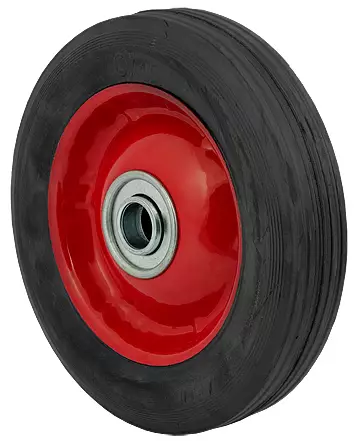 Umpikumipyörä 6x1.5 metalli - Kotti- ja nokkakärryjen renkaat - LX714 - 1