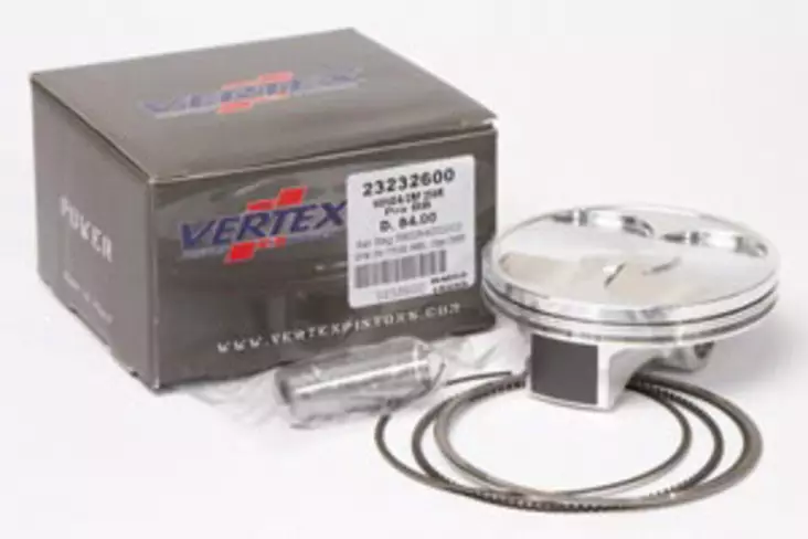 Vertex Piston kit HO CRF250R Big Bore XL 2004-09 83,96mm - Moottoripyöräm männät ja mäntäsarjat - D477314 - 1
