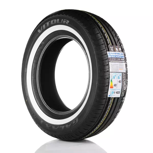 Vitour Galaxy R1 Valkosivu 20 mm 165/80-15 kesärengas - 15-tuumaiset kesärenkaat - 499-60014 - 1