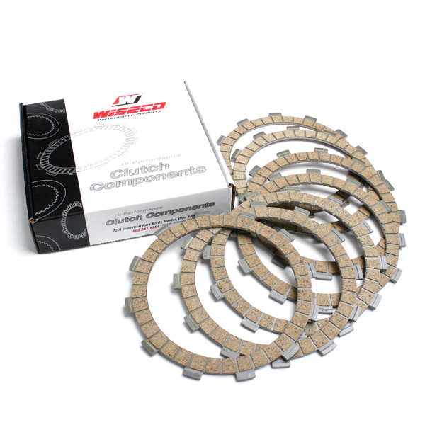 Wiseco Clutch Fiber Kit XR400R '96-04 + TRX400EX - Moottoripyörän kytkinosat - D275274 - 1