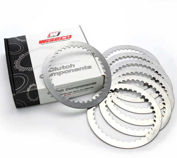 Wiseco Clutch Plate Kit Honda CRF450R '02-16 (7 Steels) - Moottoripyörän kytkinosat - D275344 - 1