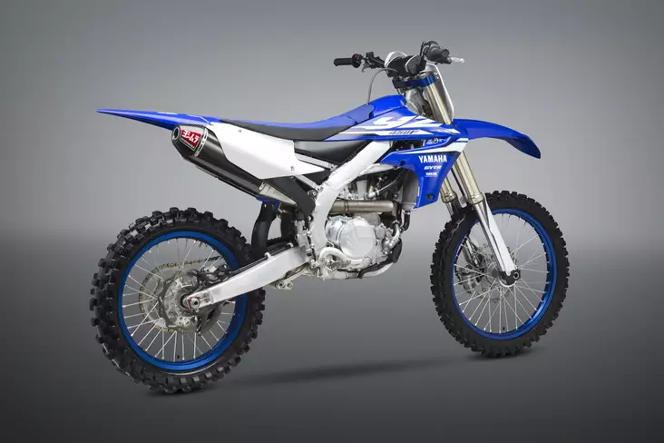 Yoshimura Full System Yamaha Yz450F 2018-19 Signature Rs-4 Fs Ti-Cf-Cf - Moottoripyörän pakoputkistot - D334414 - 1
