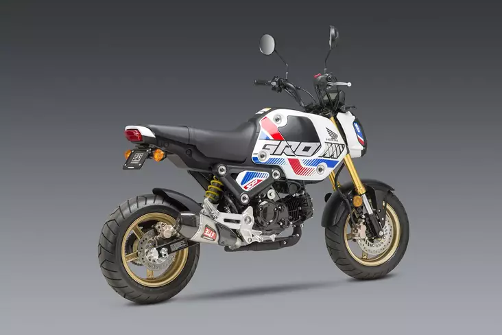 Yoshimura GROM 2022 RS-9T Stainless Slip-On Exhaust, w/ Stainless Muffler - Moottoripyörän äänenvaimentimet - D417664 - 1