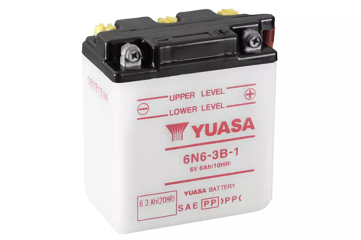 Yuasa akku, 6N6-3B-1 (cp) Happopatruuna mukana (6) - Akut - D724 - 1