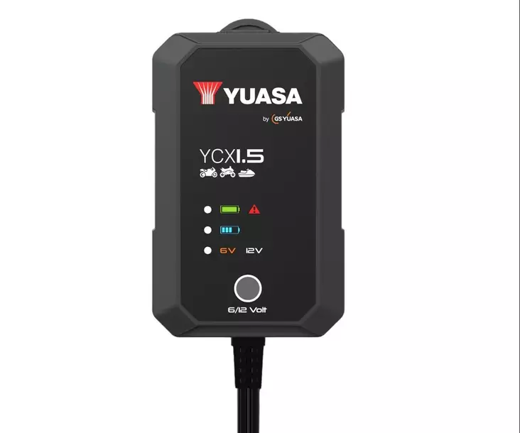 Yuasa Akkulaturi YCX1.5 6/12V 1.5A - Akut - D459184 - 1