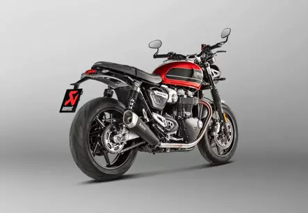 Akrapovic Slip-on Line (Titanium) Speed Twin 19-,Thruxton 1200 /R/RS 16- - Moottoripyörän äänenvaimentimet - D361185 - 2