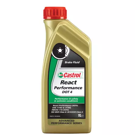 Castrol React Performance DOT 4 1 L - Jarrunesteet - D105075 - 1