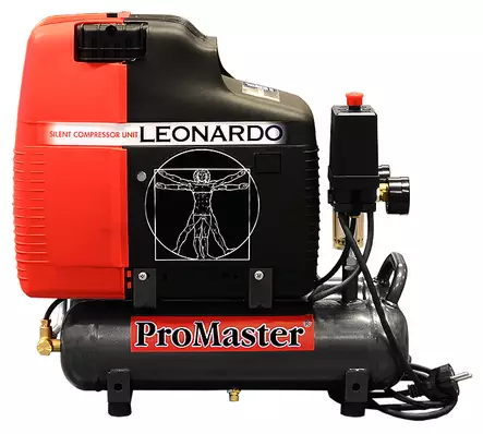 Kompressori leonardo 2x3l/105l/1hp/230v - Mäntäkompressorit - LX2675 - 2