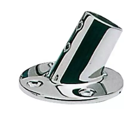 S.S pulpit kiinnike 60° 25mm - Veneen kaidehelat - D124865 - 1