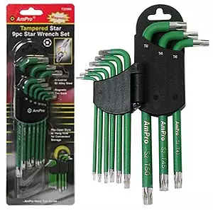 Torx-avainsarja 9-os. s2 magneetilla - Kuusiokoloavaimet - LX1315 - 1