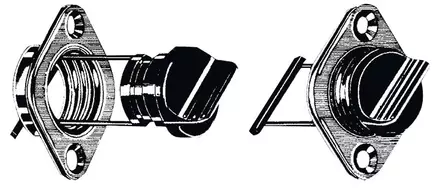 Tyhjennystulppa 35mm kromattu messinki/nailon - Motorsport varaosat ja tarvikkeet - D124315 - 2