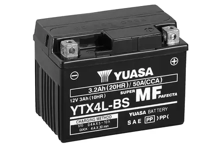 Yuasa akku, YTX4L(WC) hapotettu (10) - Akut - D410215 - 1