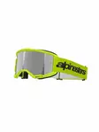 Alpinestars Ajolasit Vision 3 WORDMARK Keltainen Fluo Peili Hopea - Crossilasit - D500315 - 1