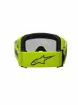 Alpinestars Ajolasit Vision 3 WORDMARK Keltainen Fluo Peili Hopea - Crossilasit - D500315 - 2
