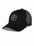 Alpinestars Lippis Hexeon Trucker Snapback Musta/Musta One Size - Pipot - D538175 - 1
