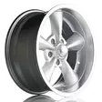 Barzetta America Silver LipPolish alumiinivanne 7x15 - 15-tuumaiset alumiinivanteet - 499-56975 - 3