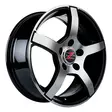 Barzetta Inverno Black Polished alumiinivanne 6.5x16 - 16-tuumaiset alumiinivanteet - 499-112375 - 3