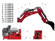 Bronco Hydrauliletku Kauha etummainen 77-13500 - Työlaitteiden varaosat ja tarvikkeet - D458235 - 1