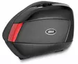Givi V35 monokey 35lt laukkupari musta sivupaneeli - Moottoripyörän kovat laukut - D120495 - 1