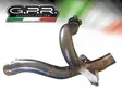 GPR Ducati Multistrada 1260 2018/20 e4 Decat pipe manifold Decatalizzatore - Moottoripyörän väliputket - D422255 - 1