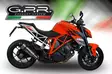 GPR Ktm Superduke 1290 R 2017/19 e4 EC-Approv. slip-on exhaust GP Evo4 Titanium - Moottoripyörän äänenvaimentimet - D426655 - 8