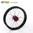 Haan wheel KTM SX/SX-F 15-.. MC/F EC/F 21-.. 21-1,60 RED HUB/BLACK RIM+NIP+SPOKE - Moottoripyörän vanteet - D523945 - 1