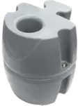 JetPort Jatkettu kiinnike 3" putkikiinnitykselle, harmaa - Jettilaiturit - D304555 - 1