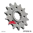 JT Eturatas JTF1516.14 - Moottoripyörän eturattaat - D431565 - 1