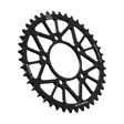 JT Takaratas Alumiini 7075 T6 JTA2080.46BLK Musta - Moottoripyörän eturattaat - D499695 - 1